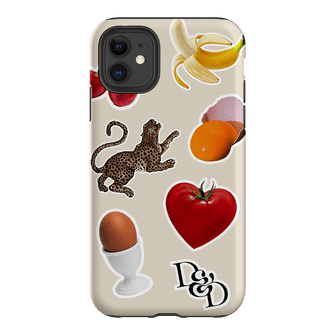 Sunday Stickers Cream Printed Phone Cases iPhone 11 / Armoured by Desmond & Dempsey - The Dairy