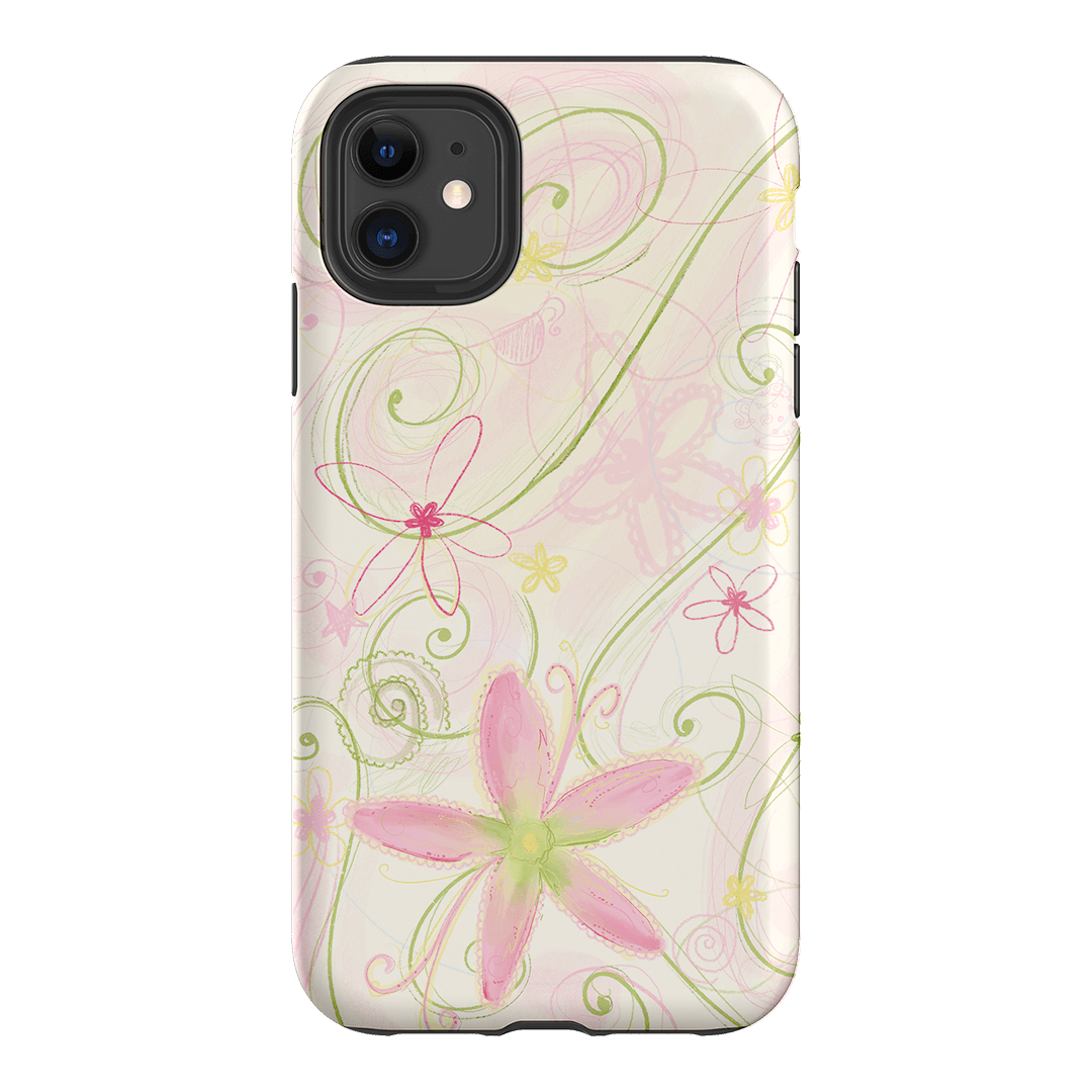 Swirl Pink Printed Phone Cases iPhone 11 / Armoured by Kayla Carr - The Dairy