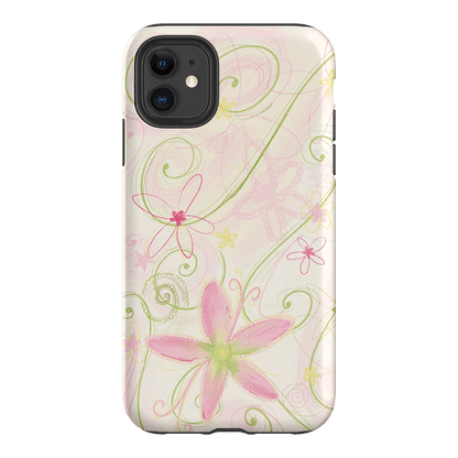 Swirl Pink Printed Phone Cases iPhone 11 / Armoured by Kayla Carr - The Dairy