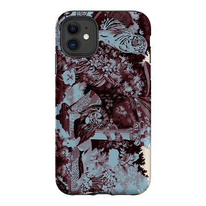 Tippi Blue Printed Phone Cases iPhone 11 / Armoured by Desmond & Dempsey - The Dairy