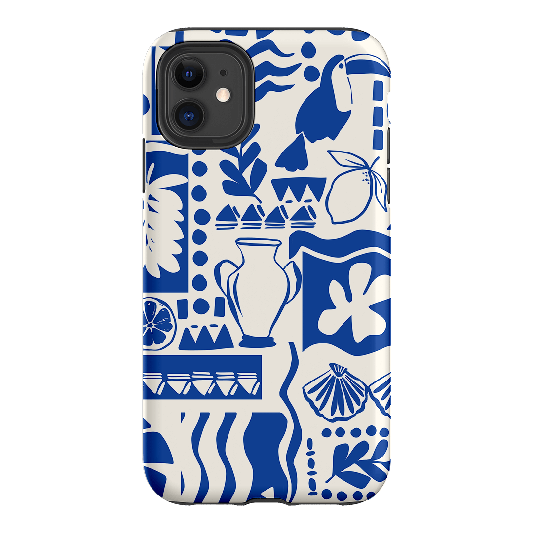 Toucan Blue Printed Phone Cases iPhone 11 / Armoured by Charlie Taylor - The Dairy
