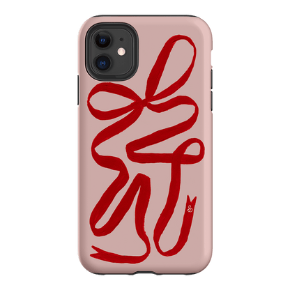 Valentine Ribbon Printed Phone Cases by Jasmine Dowling - The Dairy