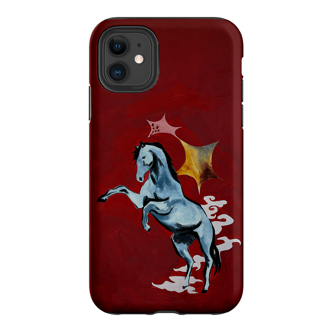 Year Of The Horse Printed Phone Cases iPhone 11 / Armoured by Lisa Hu - The Dairy