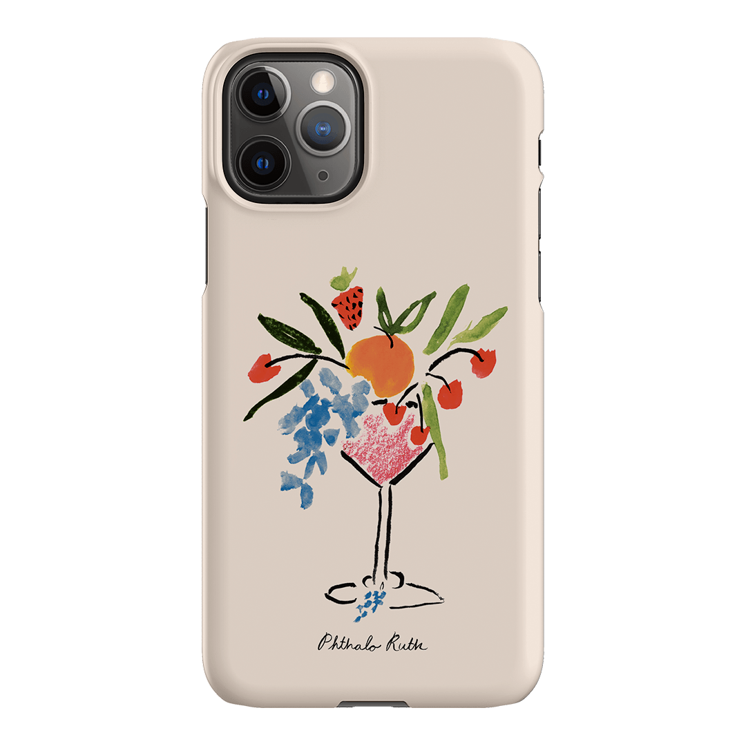 Abundance Martini Printed Phone Cases iPhone 11 Pro / Snap by Phthalo Ruth - The Dairy