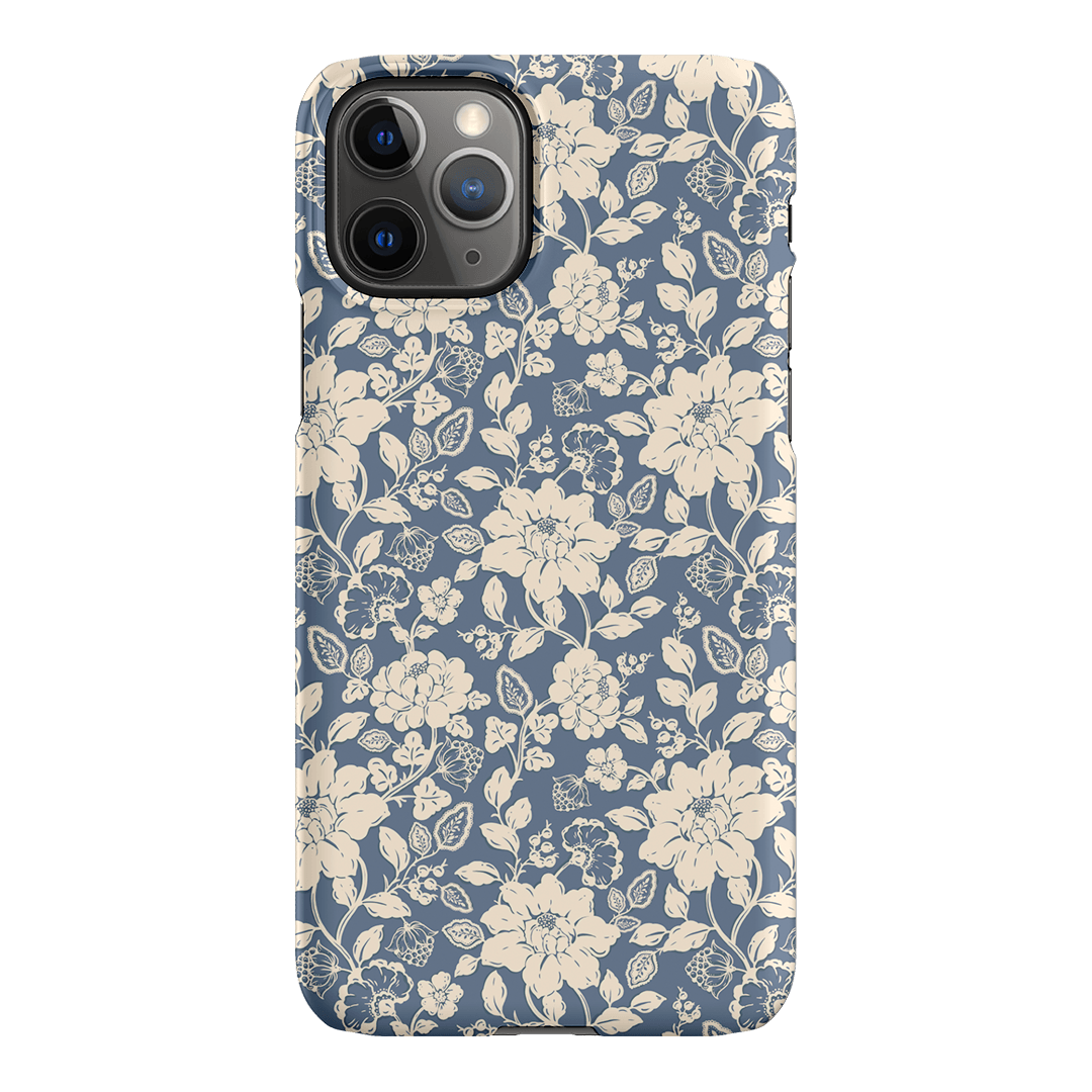 Blue Garden Printed Phone Cases iPhone 11 Pro / Snap by Kasiags Art - The Dairy