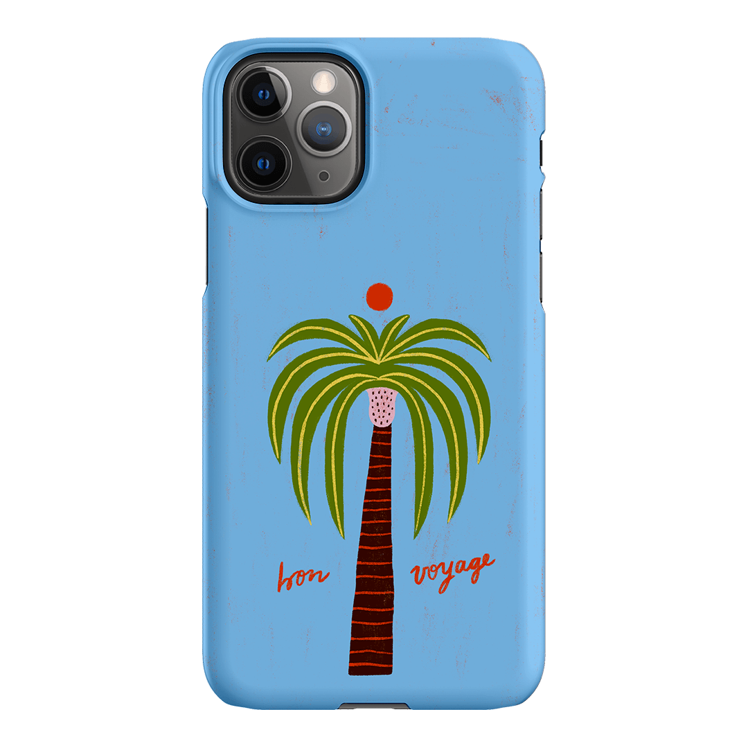 Bon Voyage Blue Printed Phone Cases iPhone 11 Pro / Snap by Marie Faurrite - The Dairy