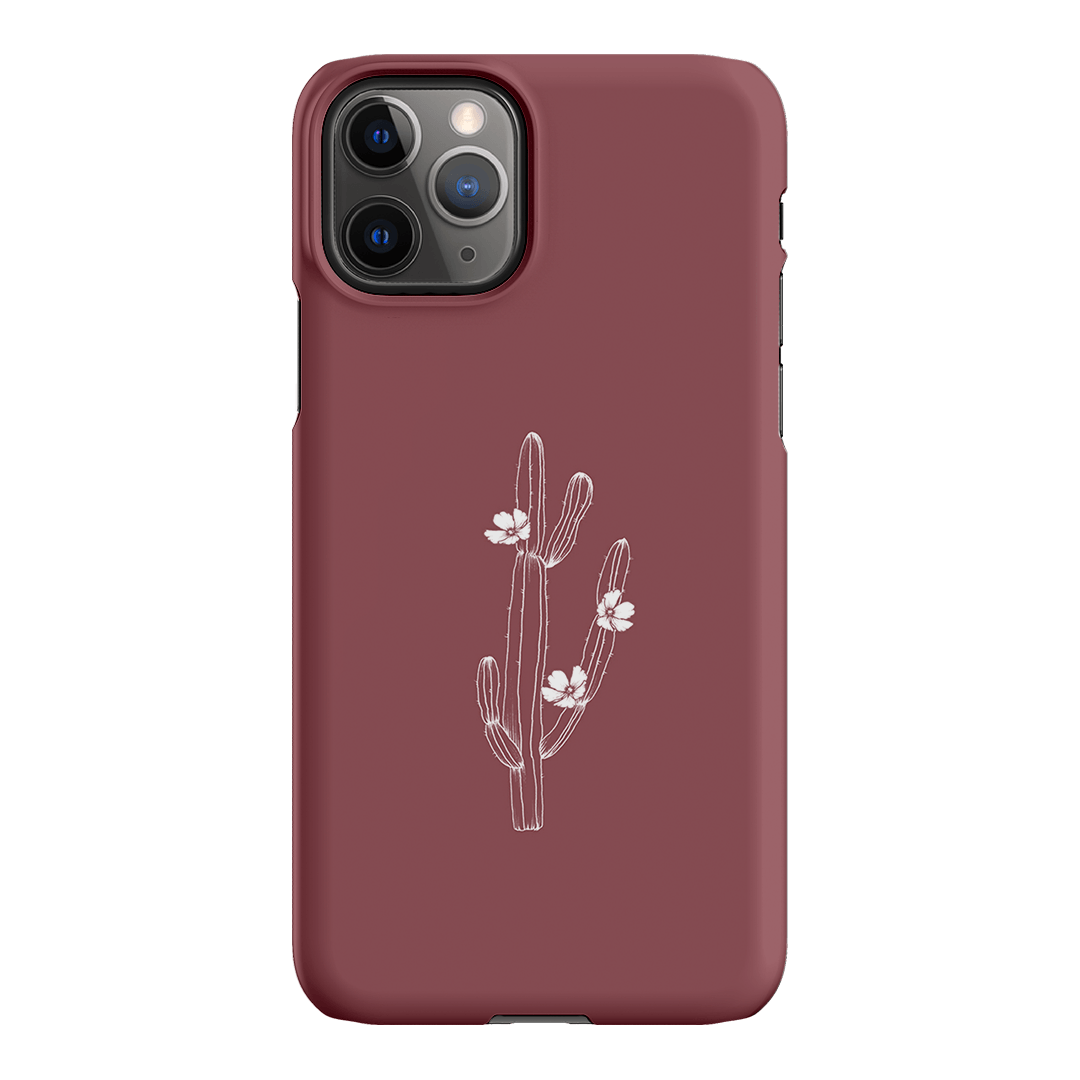 Cactus Flower Printed Phone Cases iPhone 11 Pro / Snap by Typoflora - The Dairy