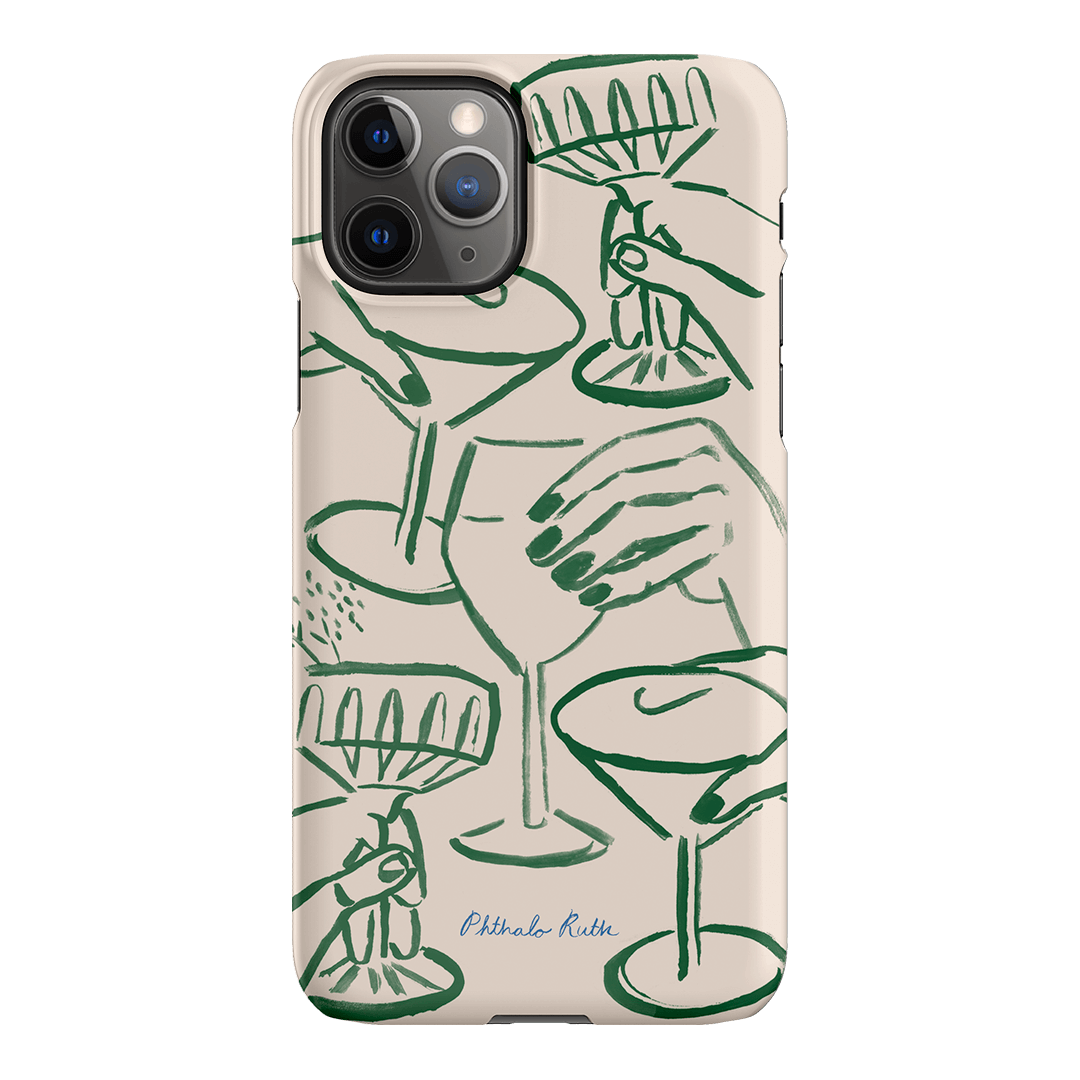 Cheers Printed Phone Cases iPhone 11 Pro / Snap by Phthalo Ruth - The Dairy