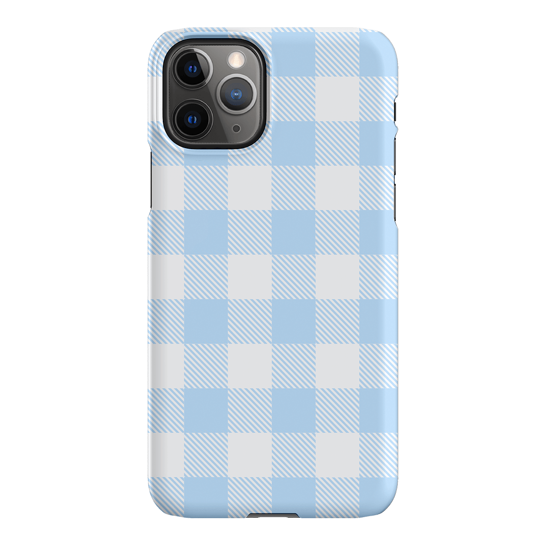 Cloud Plaid Printed Phone Cases iPhone 11 Pro / Snap by The Dairy - The Dairy