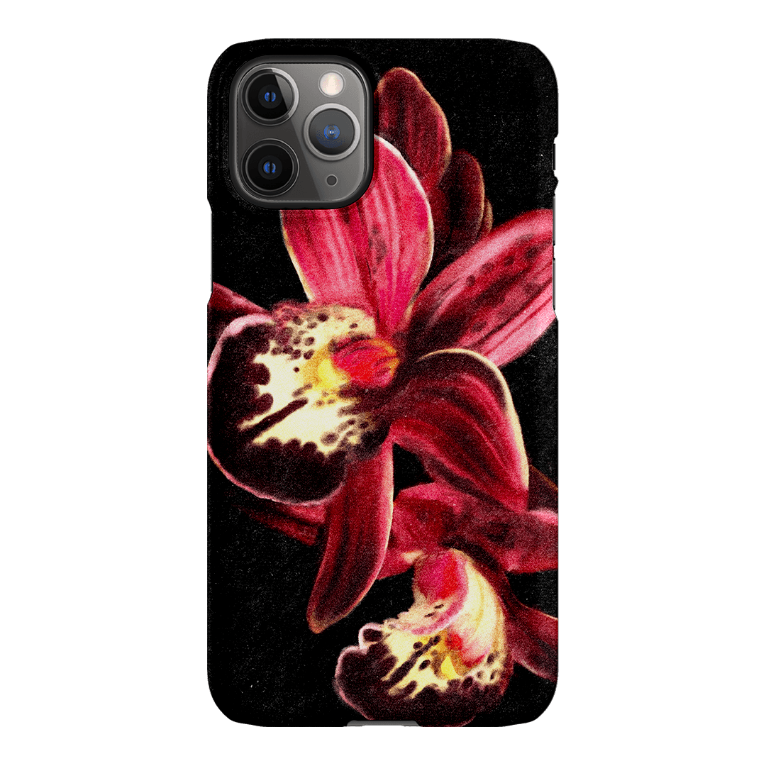 Deep Orchid Printed Phone Cases iPhone 11 Pro / Snap by Sally Hungerford - The Dairy