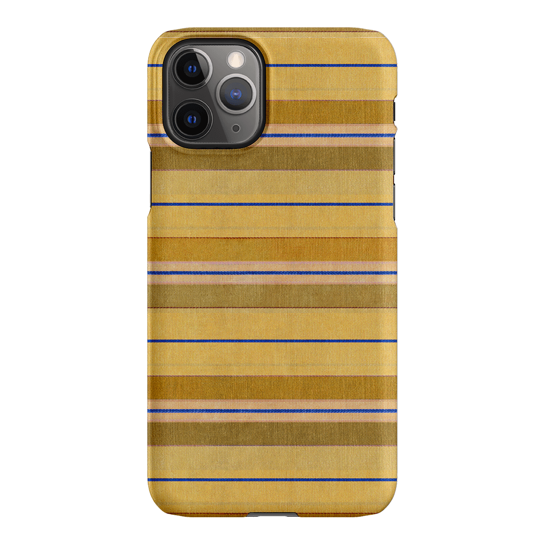 Golden Stripe Printed Phone Cases iPhone 11 Pro / Snap by Fenton & Fenton - The Dairy