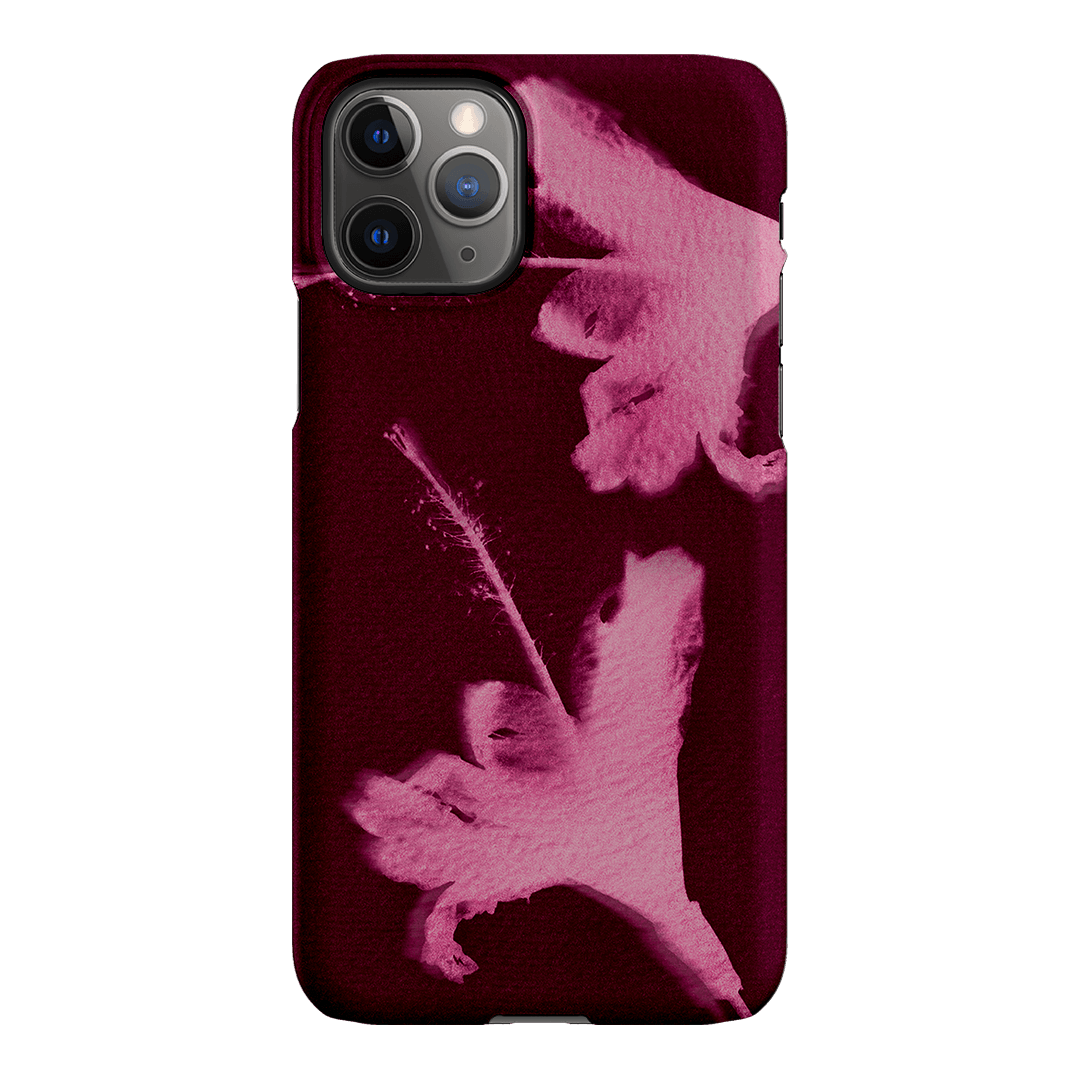 Hibiscus Glow Printed Phone Cases iPhone 11 Pro / Snap by Sally Hungerford - The Dairy