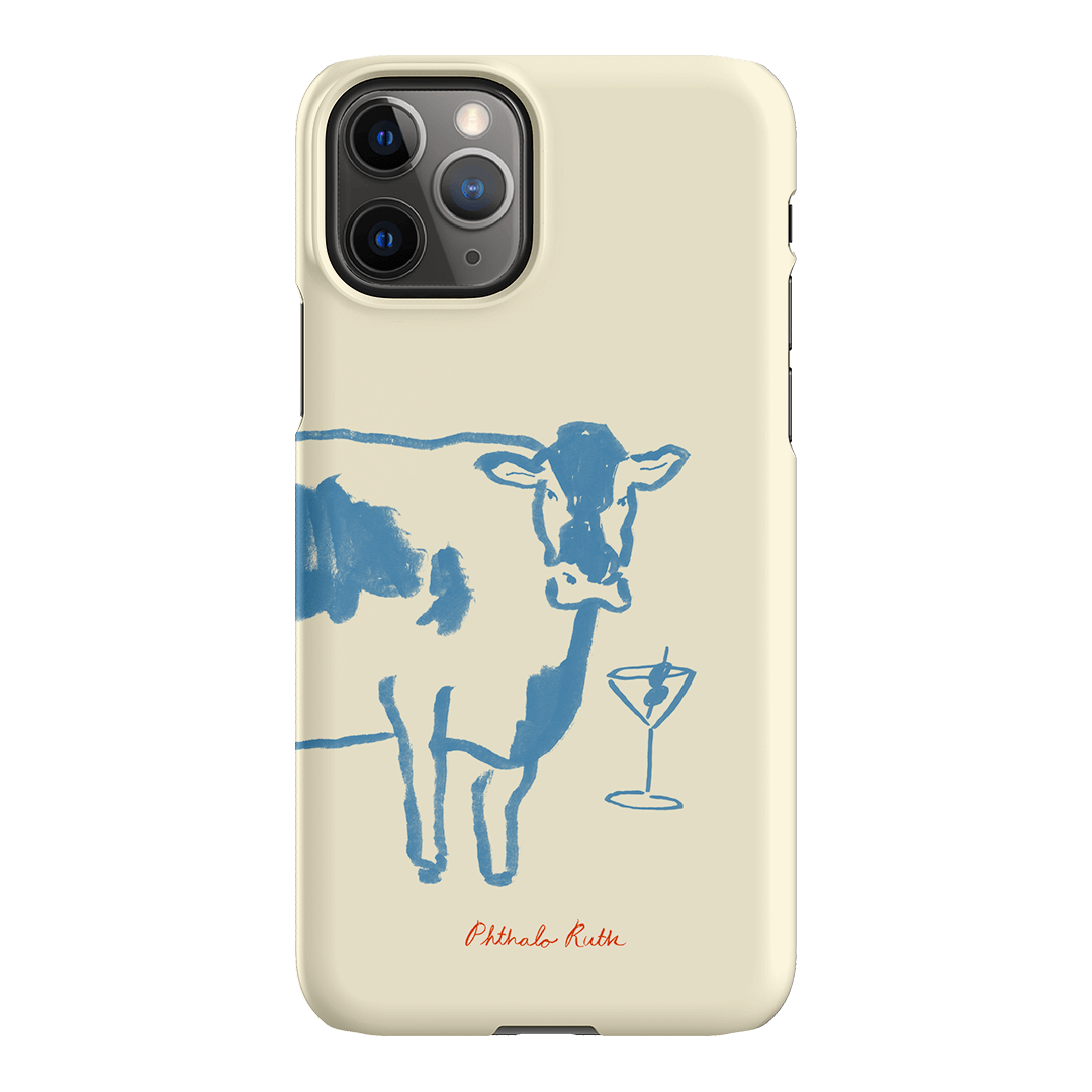 Mootini Blue Printed Phone Cases by Phthalo Ruth - The Dairy