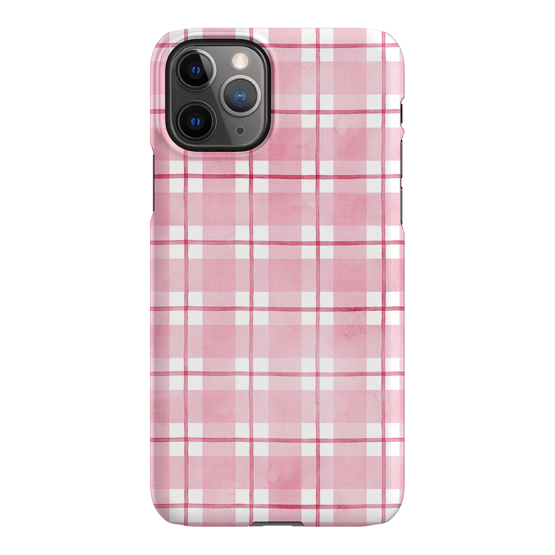 Musk Checker Printed Phone Cases iPhone 11 Pro / Snap by Oak Meadow - The Dairy