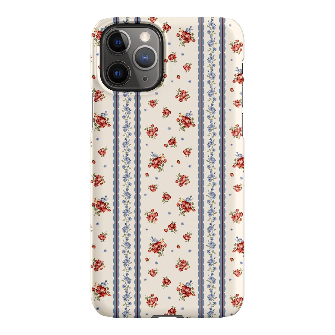 Rose Stripe Printed Phone Cases iPhone 11 Pro / Snap by Kasiags Art - The Dairy