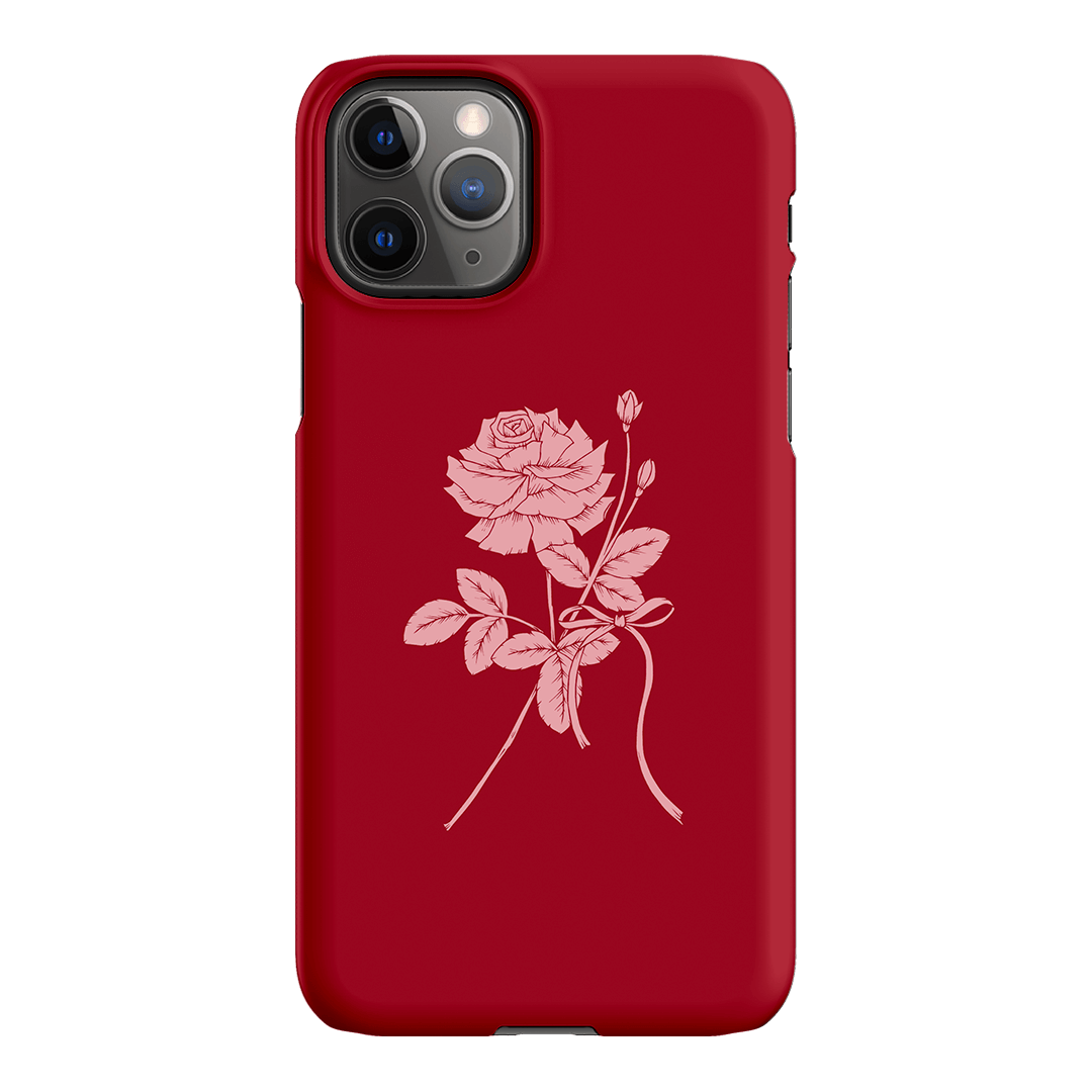 Rouge Printed Phone Cases iPhone 11 Pro / Snap by Typoflora - The Dairy