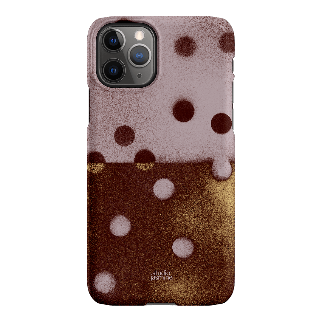 Rust Polka Dot Printed Phone Cases iPhone 11 Pro / Snap by Jasmine Dowling - The Dairy