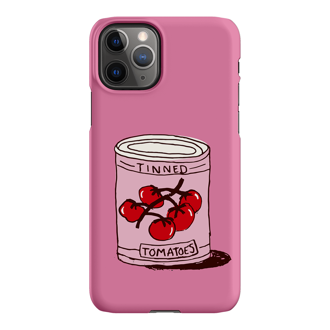 Saucy Pink Printed Phone Cases iPhone 11 Pro / Snap by The Dairy - The Dairy