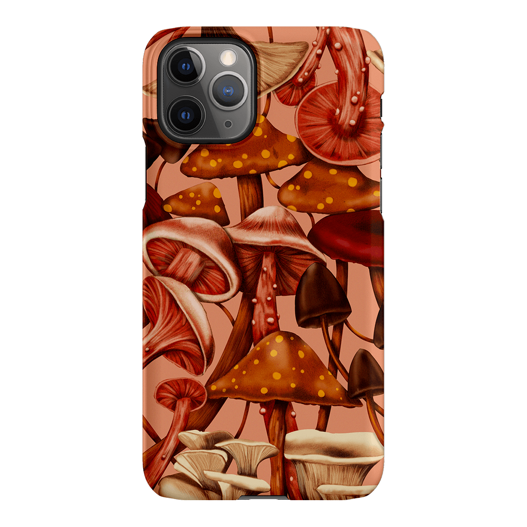 Shrooms Printed Phone Cases iPhone 11 Pro / Snap by Kelly Thompson - The Dairy