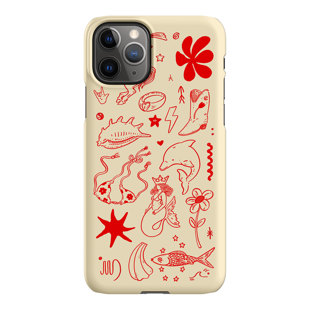 Spiced Cowboy Cream Printed Phone Cases iPhone 11 Pro / Snap by Easty Beasty - The Dairy