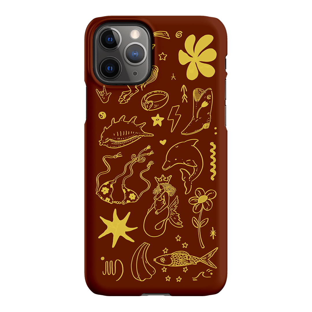 Spiced Cowboy Chocolate Printed Phone Cases iPhone 11 Pro / Snap by Easty Beasty - The Dairy