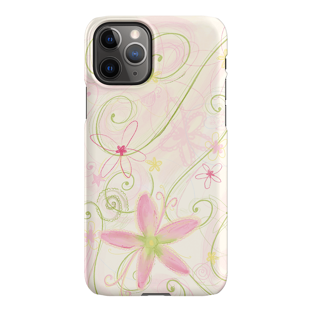 Swirl Pink Printed Phone Cases iPhone 11 Pro / Snap by Kayla Carr - The Dairy