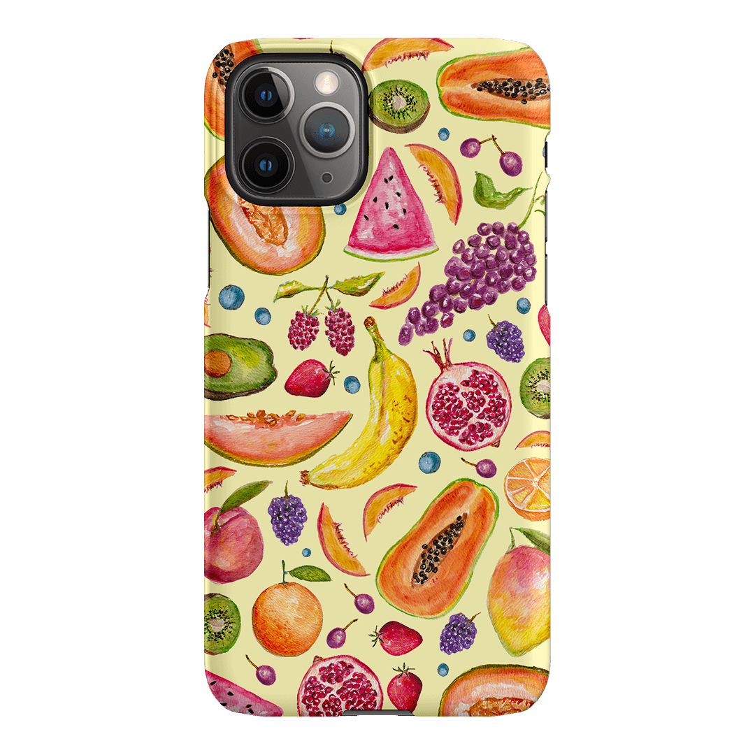 Tutti Fruitti Printed Phone Cases iPhone 11 Pro / Snap by BG. Studio - The Dairy