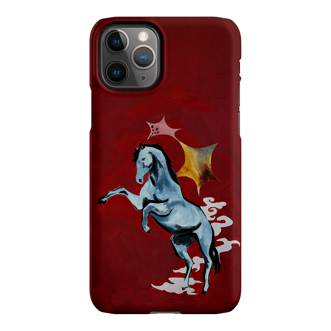 Year Of The Horse Printed Phone Cases iPhone 11 Pro / Snap by Lisa Hu - The Dairy