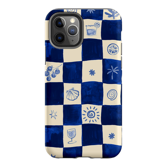 Afternoon Mezze Azure Printed Phone Cases iPhone 11 Pro / Armoured by Charlie Taylor - The Dairy