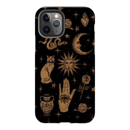Astro Flash Noir Printed Phone Cases iPhone 11 Pro / Armoured by Veronica Tucker - The Dairy