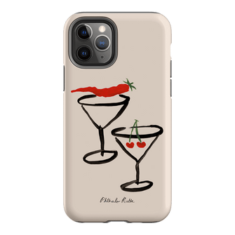 Chilli Cherry Printed Phone Cases by Phthalo Ruth - The Dairy