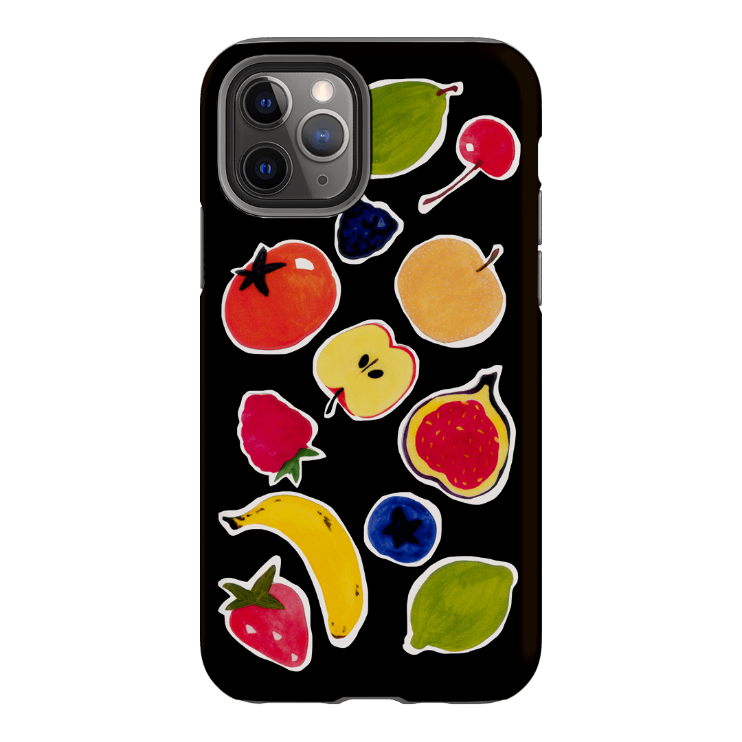 Fruit Stickers Printed Phone Cases iPhone 11 Pro / Armoured by Studio Bon - The Dairy