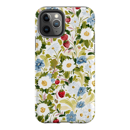 Garden Strawberries Printed Phone Cases iPhone 11 Pro / Armoured by Ellie Mae - The Dairy