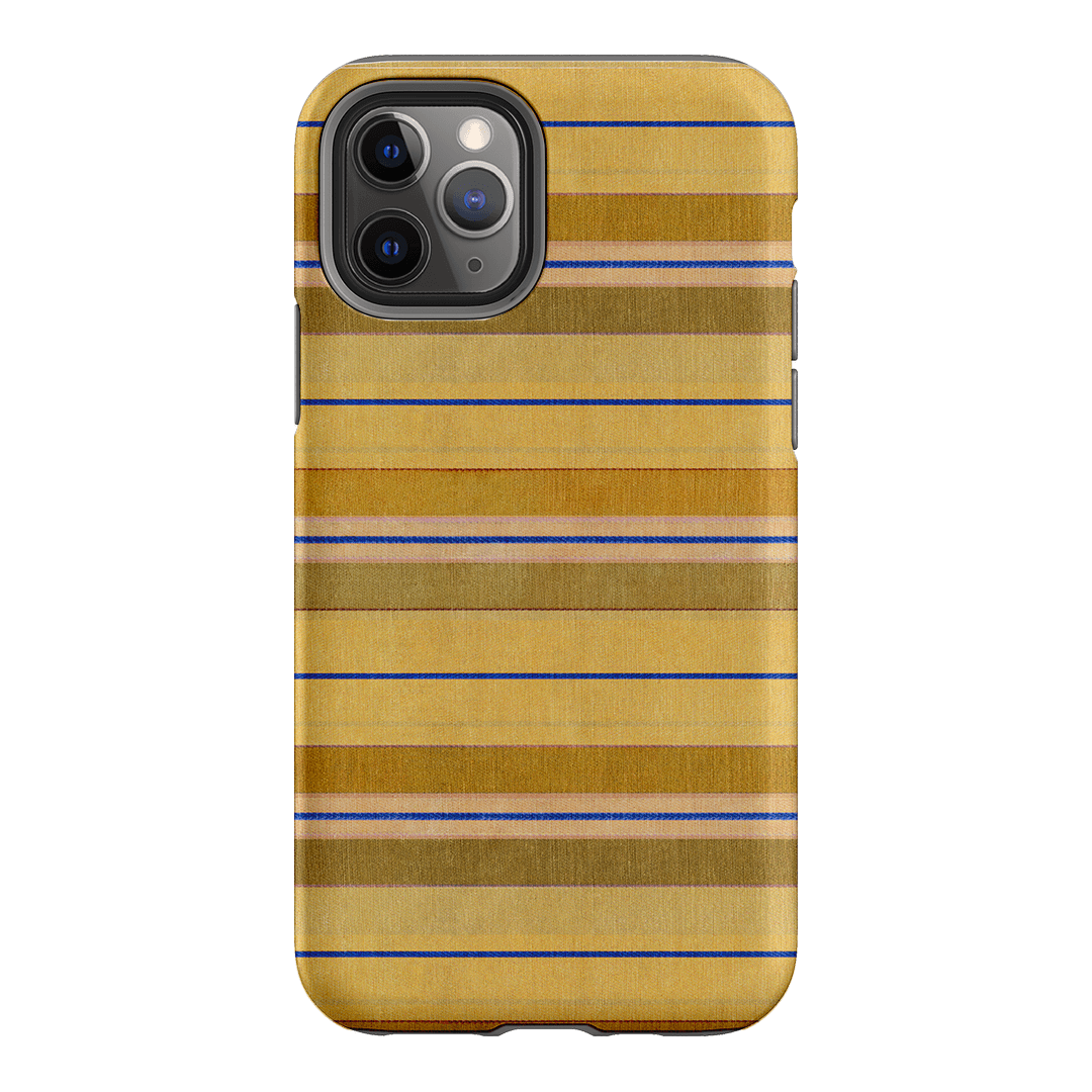 Golden Stripe Printed Phone Cases iPhone 11 Pro / Armoured by Fenton & Fenton - The Dairy