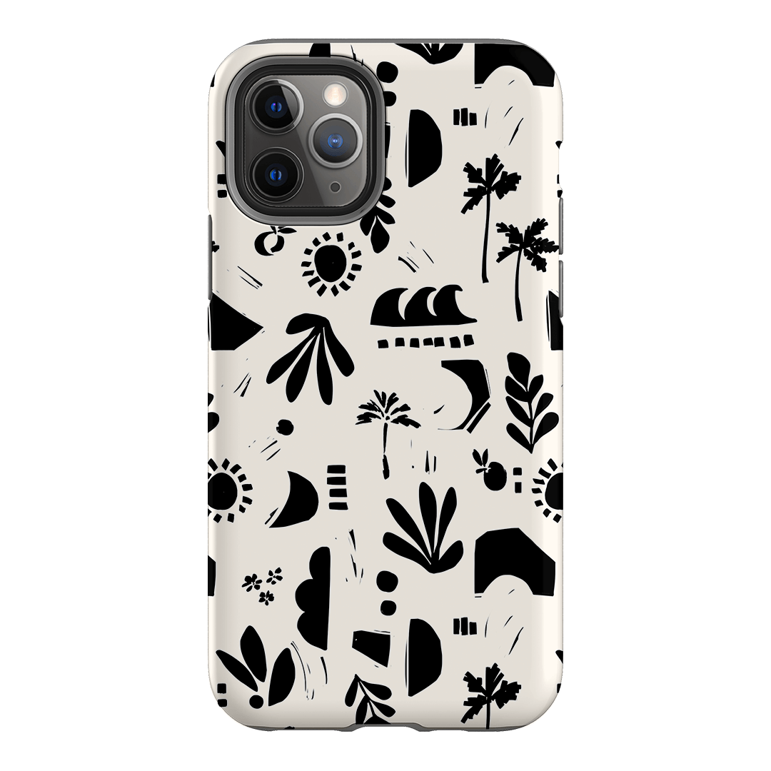 Inky Beach Printed Phone Cases iPhone 11 Pro / Armoured by Charlie Taylor - The Dairy