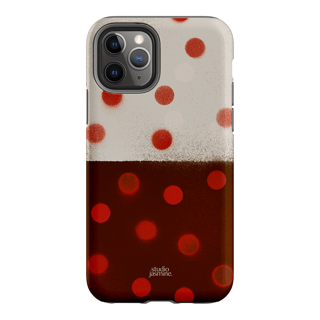 Ladybug Polka Dot Printed Phone Cases iPhone 11 Pro / Armoured by Jasmine Dowling - The Dairy