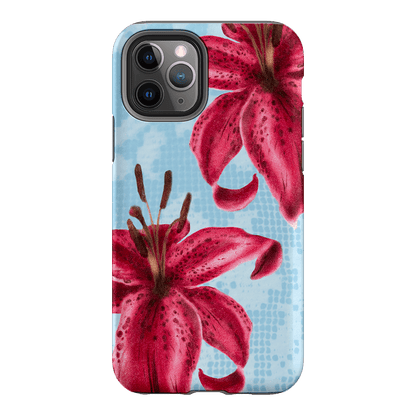 Lillies Printed Phone Cases iPhone 11 Pro / Armoured by Sally Hungerford - The Dairy