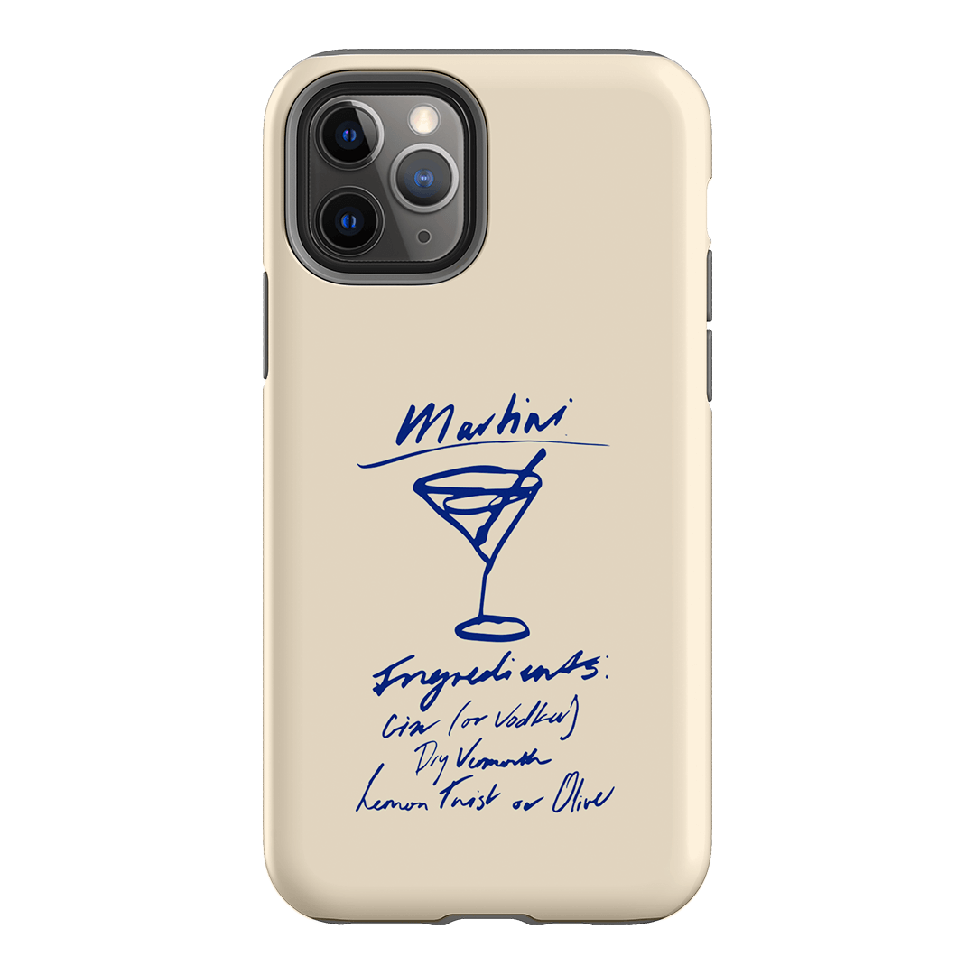 Martini Mood Cream Printed Phone Cases iPhone 11 Pro / Armoured by The Dairy - The Dairy