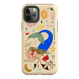 Mermaid Salad Cream Printed Phone Cases iPhone 11 Pro / Armoured by Easty Beasty - The Dairy