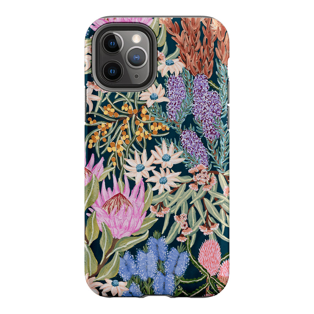 Moonlit Floral Printed Phone Cases iPhone 11 Pro / Armoured by Amy Gibbs - The Dairy