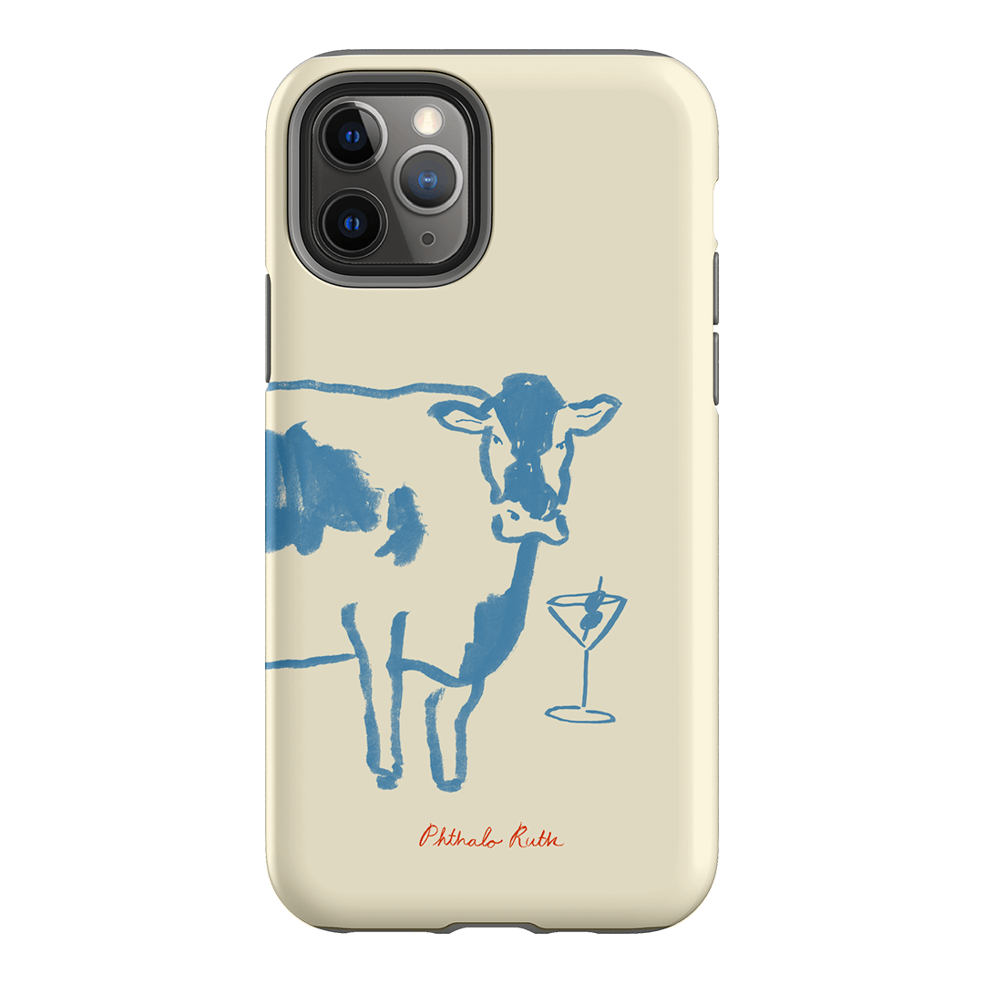 Mootini Blue Printed Phone Cases by Phthalo Ruth - The Dairy