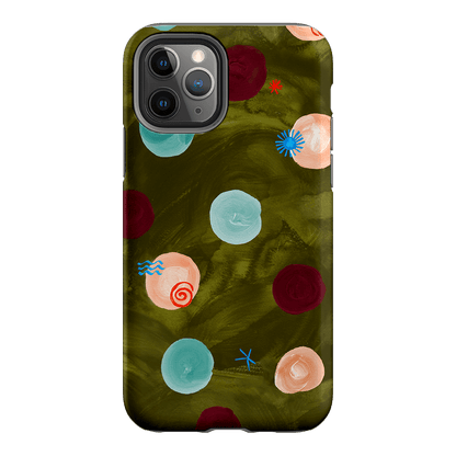 Olive Spot Printed Phone Cases iPhone 11 Pro / Armoured by Charlie Taylor - The Dairy