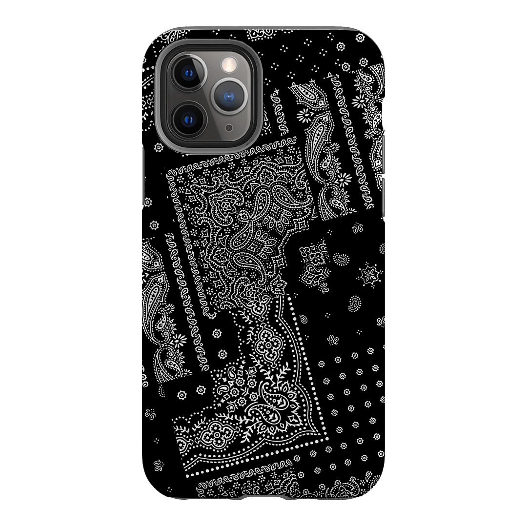 Paisley Noir Printed Phone Cases iPhone 11 Pro / Armoured by The Dairy - The Dairy