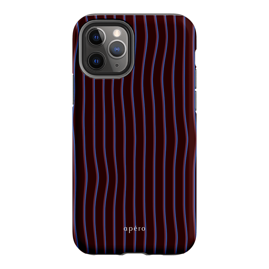 Panama Burgundy Printed Phone Cases iPhone 11 Pro / Armoured by Apero - The Dairy