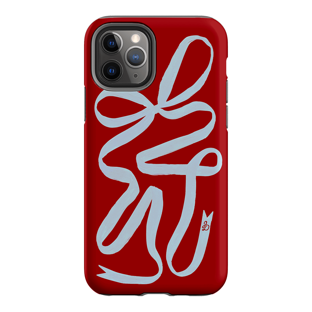 Cottage Ribbon Printed Phone Cases iPhone 11 Pro / Armoured by Jasmine Dowling - The Dairy