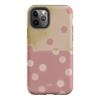 Strawberry Polka Dot Printed Phone Cases iPhone 11 Pro / Armoured by Jasmine Dowling - The Dairy