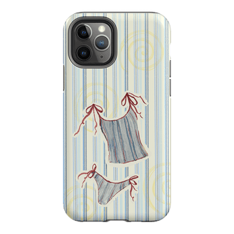 Stripe Tankini Printed Phone Cases iPhone 11 Pro / Armoured by Kayla Carr - The Dairy