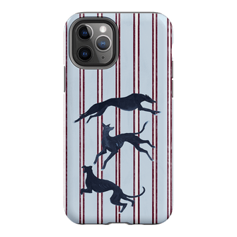 Stripey Hounds Printed Phone Cases iPhone 11 Pro / Armoured by Lisa Hu - The Dairy