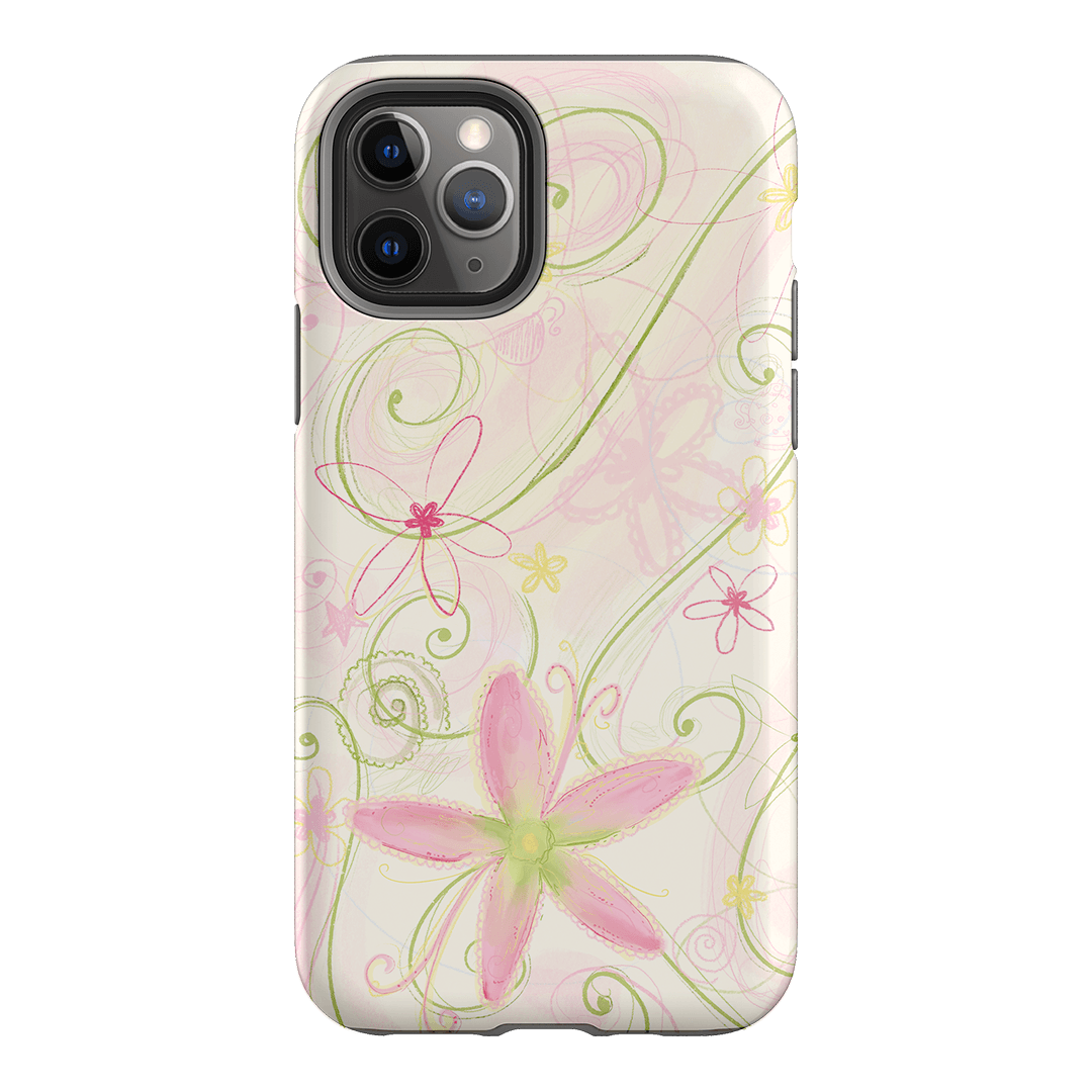 Swirl Pink Printed Phone Cases iPhone 11 Pro / Armoured by Kayla Carr - The Dairy