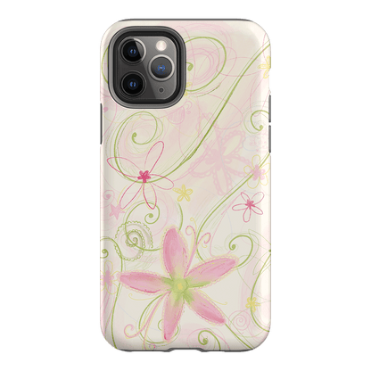 Swirl Pink Printed Phone Cases iPhone 11 Pro / Armoured by Kayla Carr - The Dairy